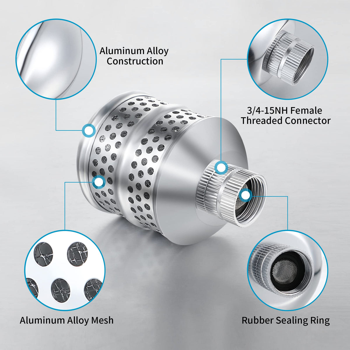 Dreyoo 3-4 inch hose thread image shows versatile hose compatibility