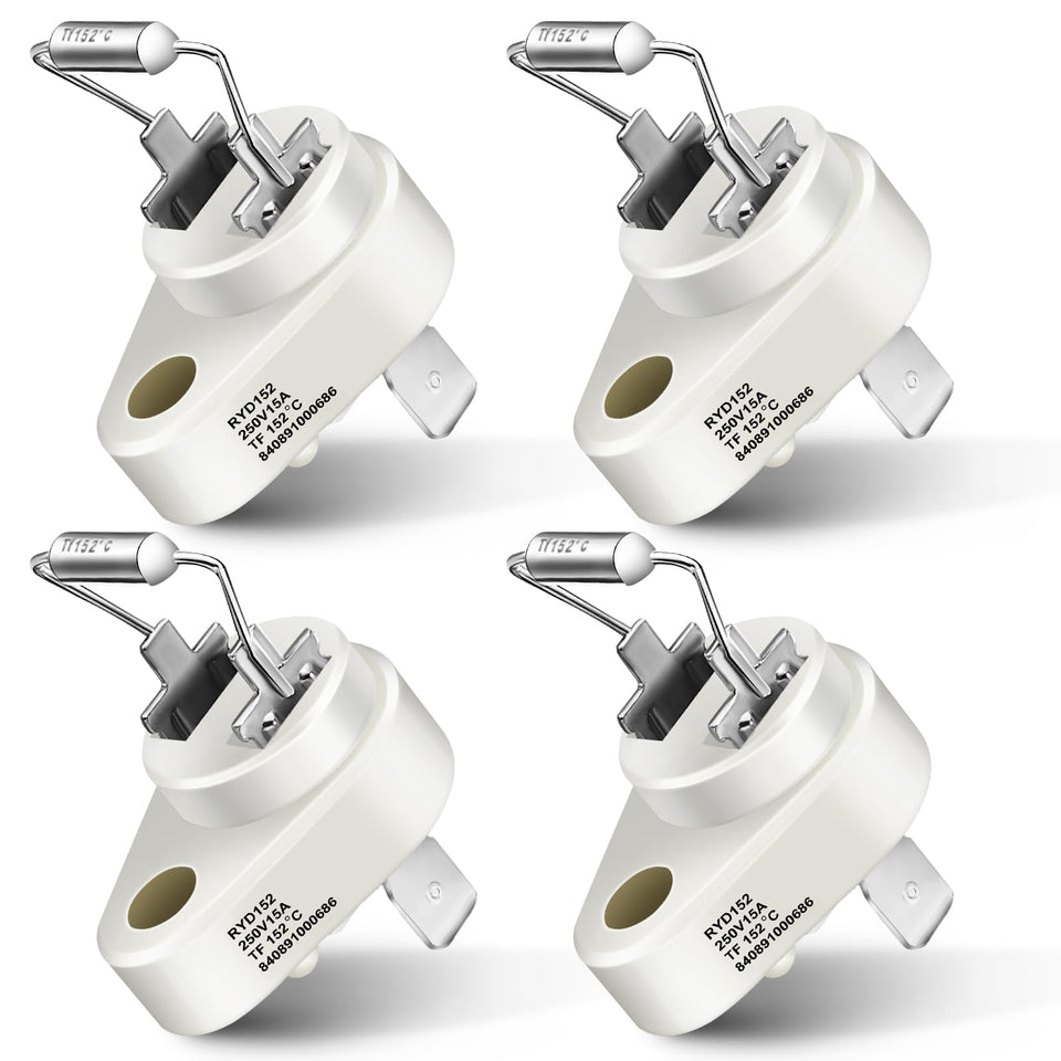 Dreyoo 4-pack thermal cut-off fuse 152°C assembly view for pool heater protection