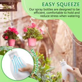 Dreyoo brass long-spout directs water to roots accurately.