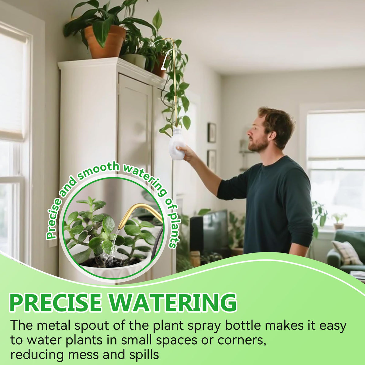 Dreyoo compact bottle doubles as diatomaceous earth dusting tool.