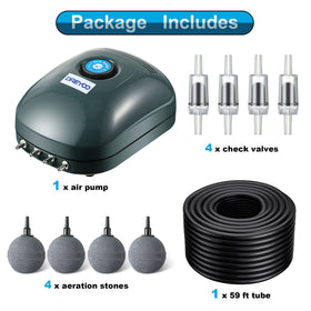 Dreyoo easy-install air pump kit for quick setup