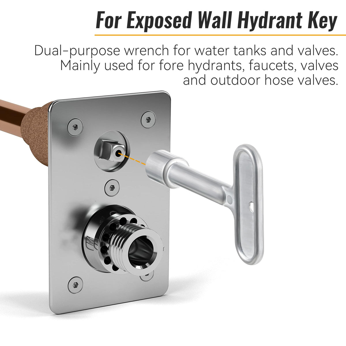 Dreyoo hydrant key showing Z1300 series compatibility for reliable replacement