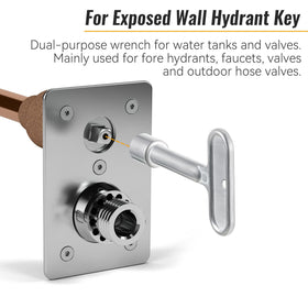 Dreyoo hydrant key showing Z1300 series compatibility for reliable replacement