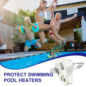 Dreyoo quick replace fuse in hand demonstrating simple DIY pool heater maintenance
