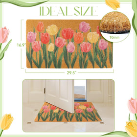 Dripykiaa spring coir detail close-up highlights natural fibers and texture.