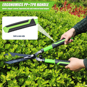 DRM-GDNER balanced design close up showing blades and handle