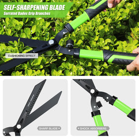 DRM-GDNER ergonomic PP+TPR handle enhances grip and control