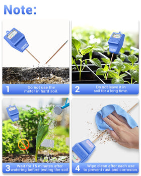 Dr.meter compact, portable tool for on-the-go soil checks.