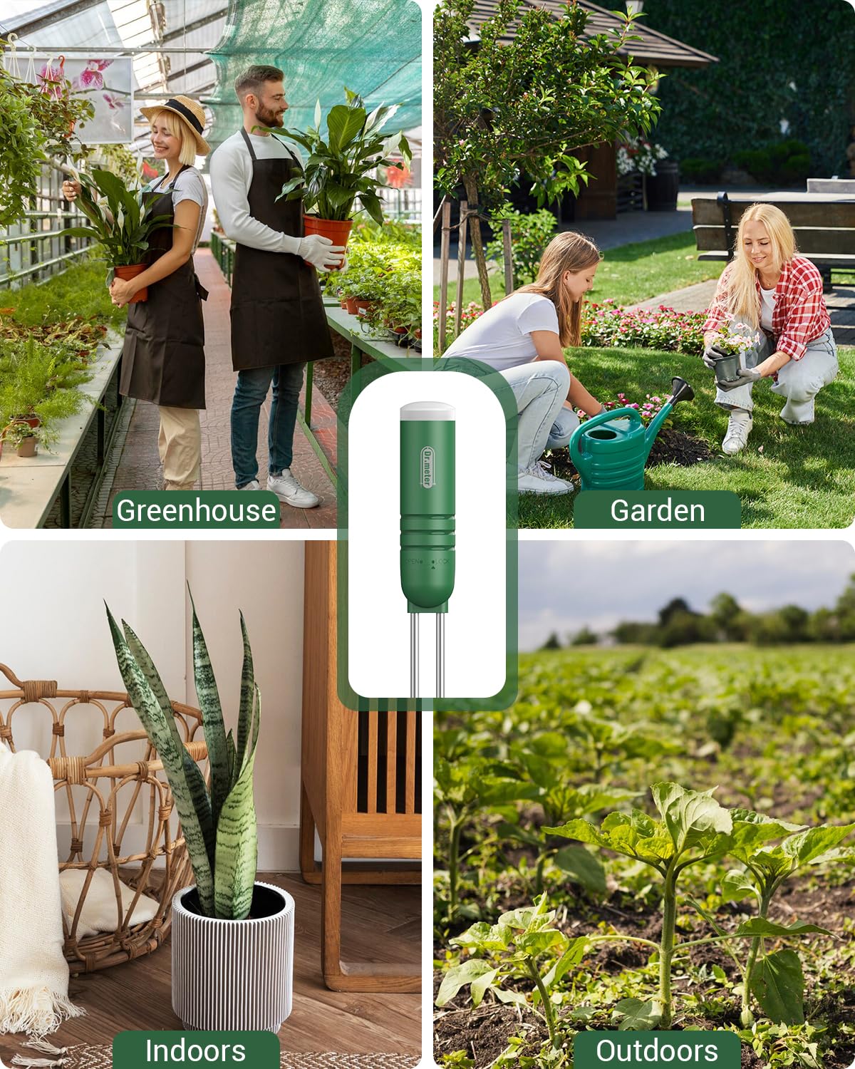 Dr.meter gardening applications for houseplants and greenhouse setups