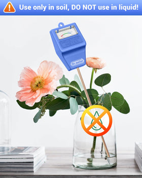 Dr.meter is ideal for indoor houseplants, outdoor gardens, and lawns.