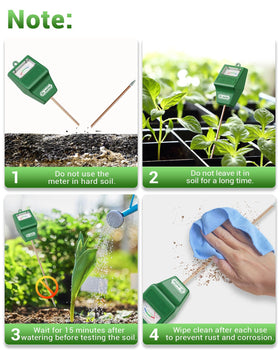 Dr.meter versatile for indoor and outdoor gardening use