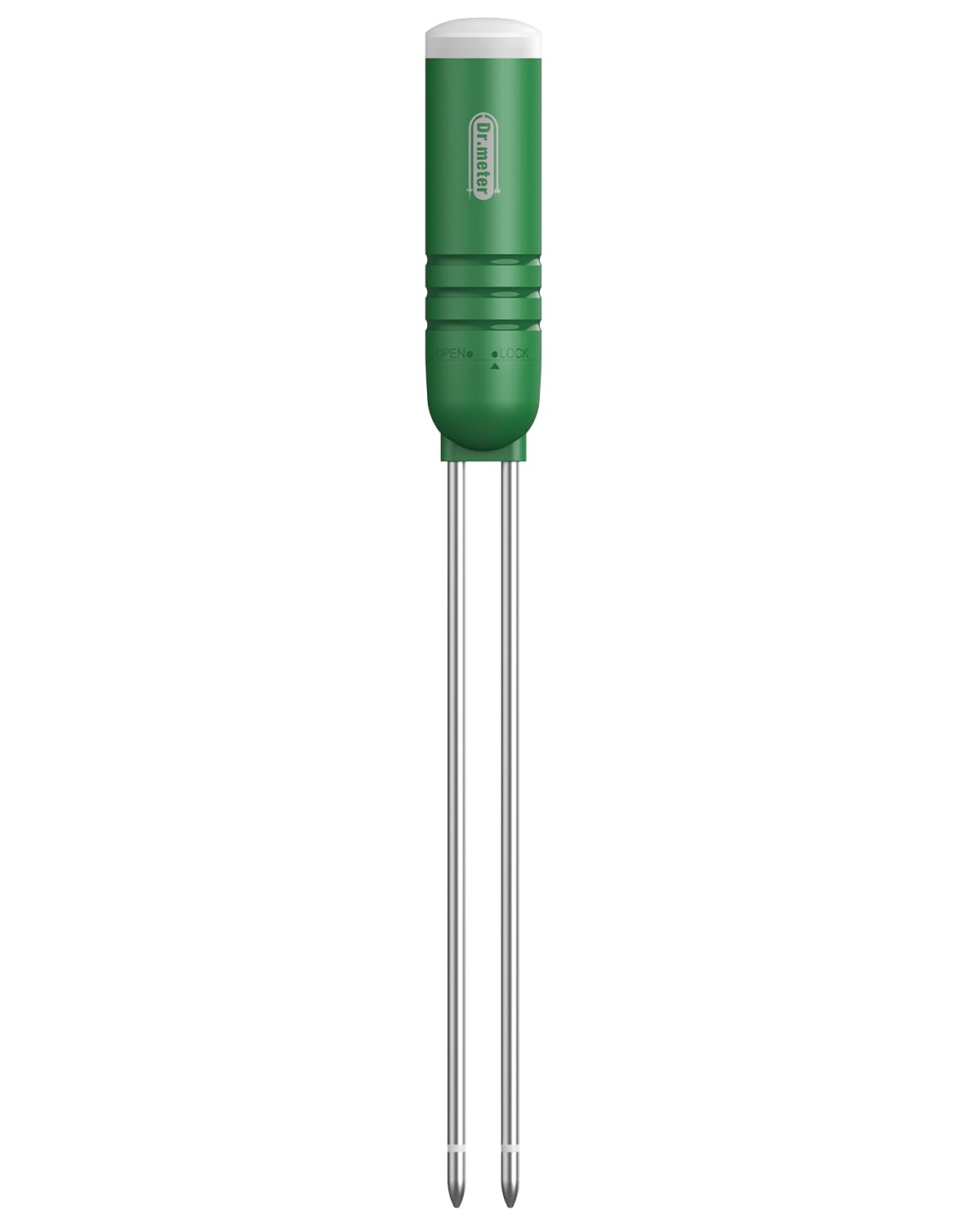 Dr.meter soil humidity sensor probe close-up for precise moisture readings