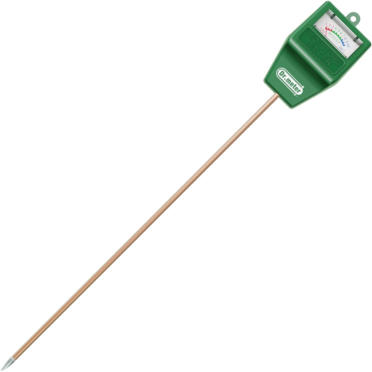 Dr.meter soil moisture meter with long probe for precise in-ground readings