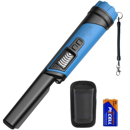 DR.ÖTEK pinpointer 360-detection for omnidirectional target finding in tight spaces.
