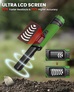 DR.ÖTEK pinpointer IP68 waterproof design handles beach and river hunts in wet conditions