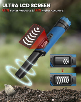 DR.ÖTEK pinpointer IP68 waterproof up to 9.8 feet for beach and river hunts.