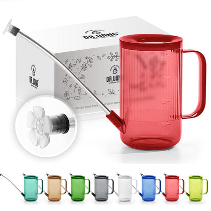 DR.UANG 1L long-spout watering can for precise indoor watering.