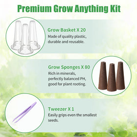 DRYADES indoor garden kit enabling year-round herb and vegetable growth.