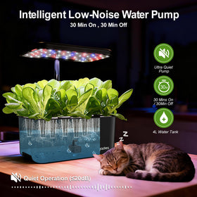 Dryades two-grow modes support vegetables and flowers for variety.