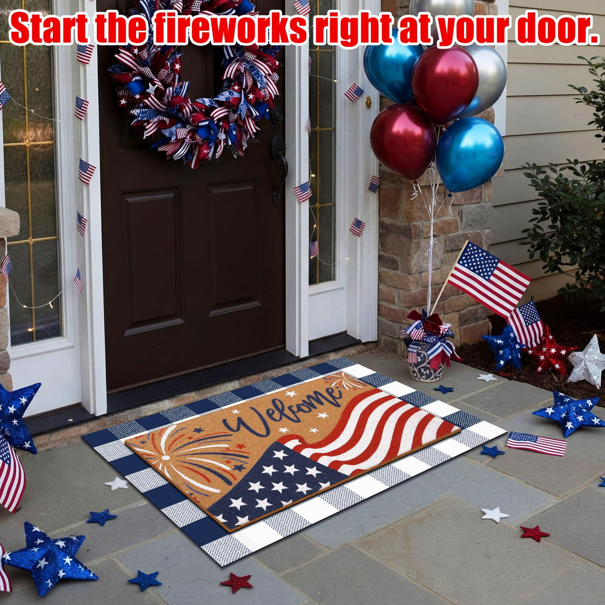 Drydiet two-piece doormat set designed for indoor and outdoor use at entrances.