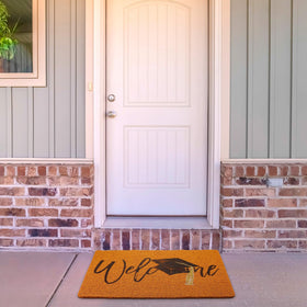 Drydiet doormat placed at the entrance enhances curb appeal and practicality.