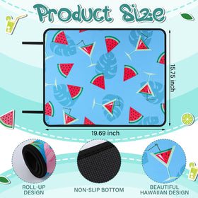 Drydiet neoprene pool mats closeup shows durable quick-dry material for outdoor use