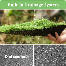DSDESHU drainage holes enable quick runoff after rain or watering.