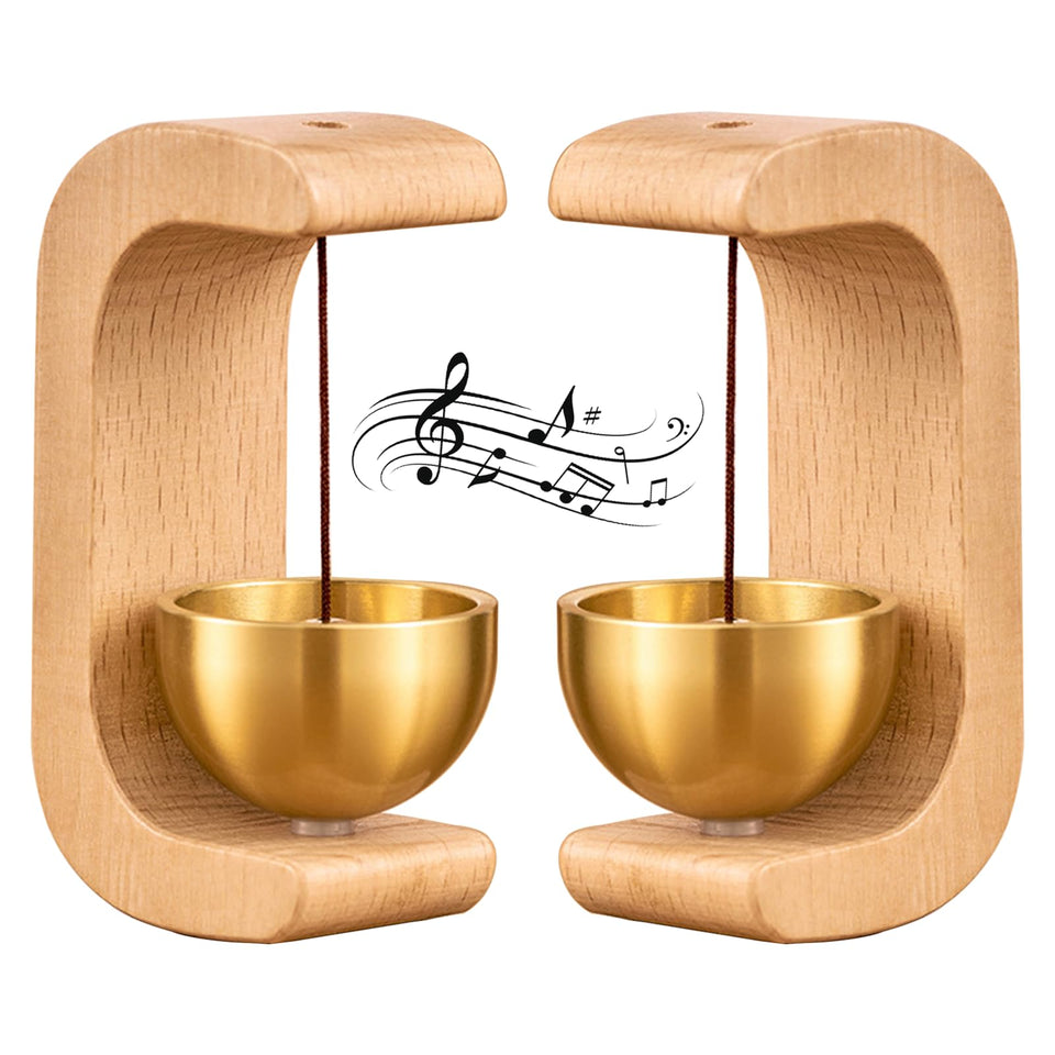 DsoneJagr artisan doorbell in beech wood and brass for a welcoming entry.