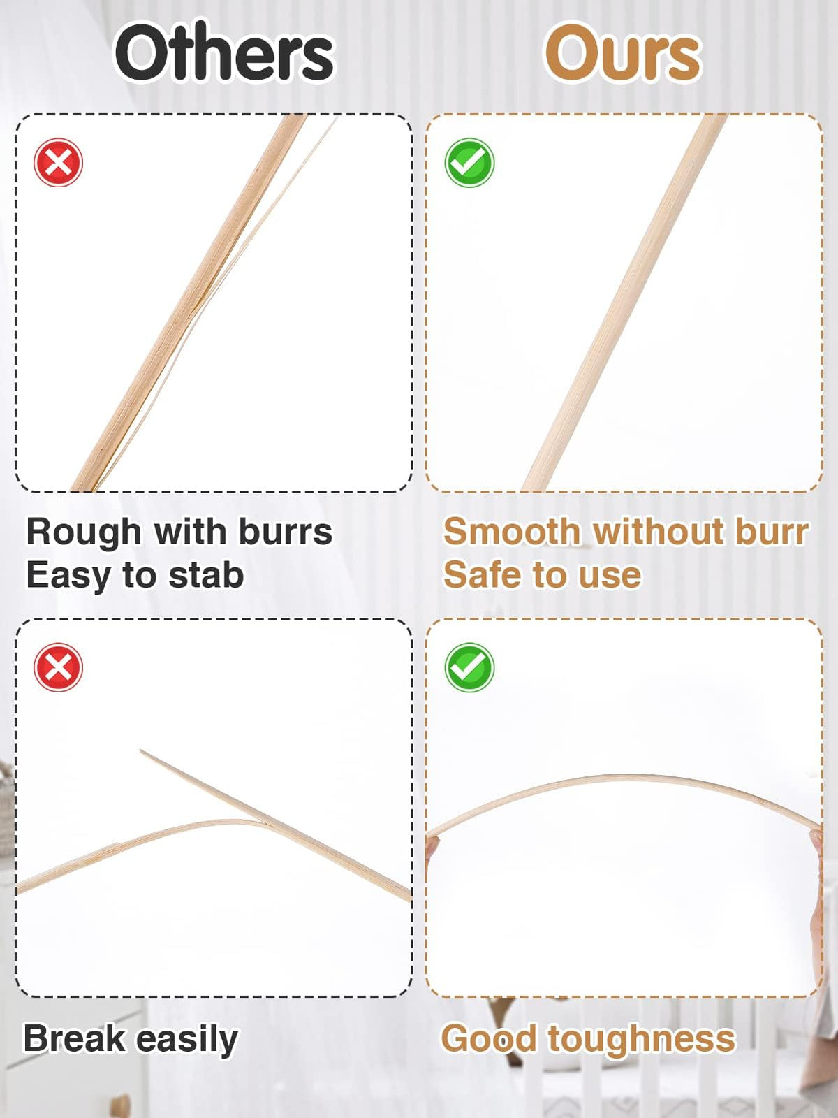DTmasao skewers designed for S'mores and desserts during outdoor gatherings.
