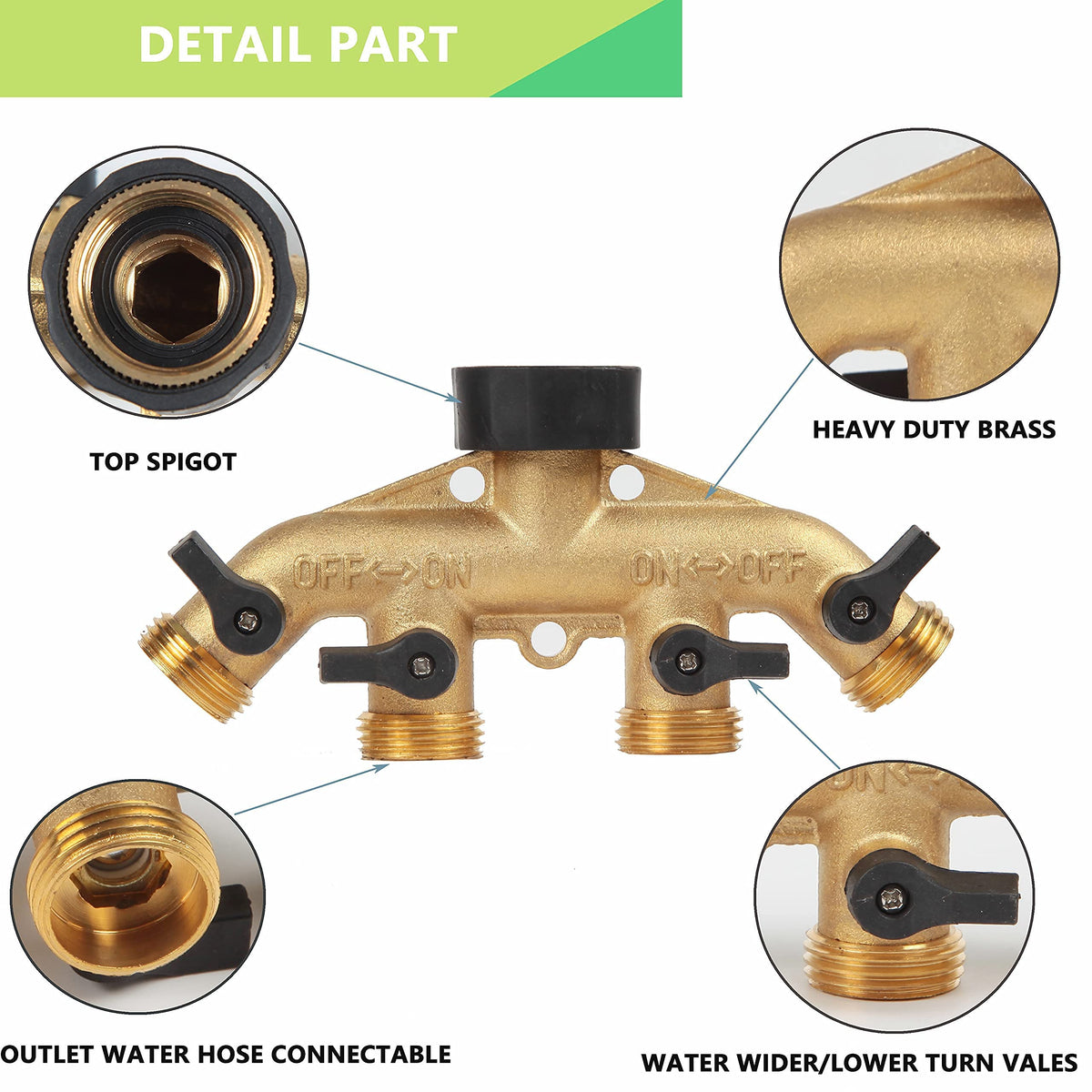 DTRK easy flow management for washing cars and watering beds
