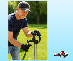 DU-MOST frost-free hydrant total length three feet for reliable outdoor water access