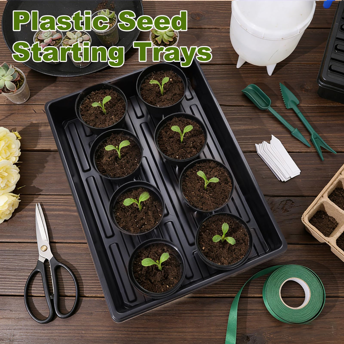 Dualshine pots feature drainage holes to support healthy root development and watering control