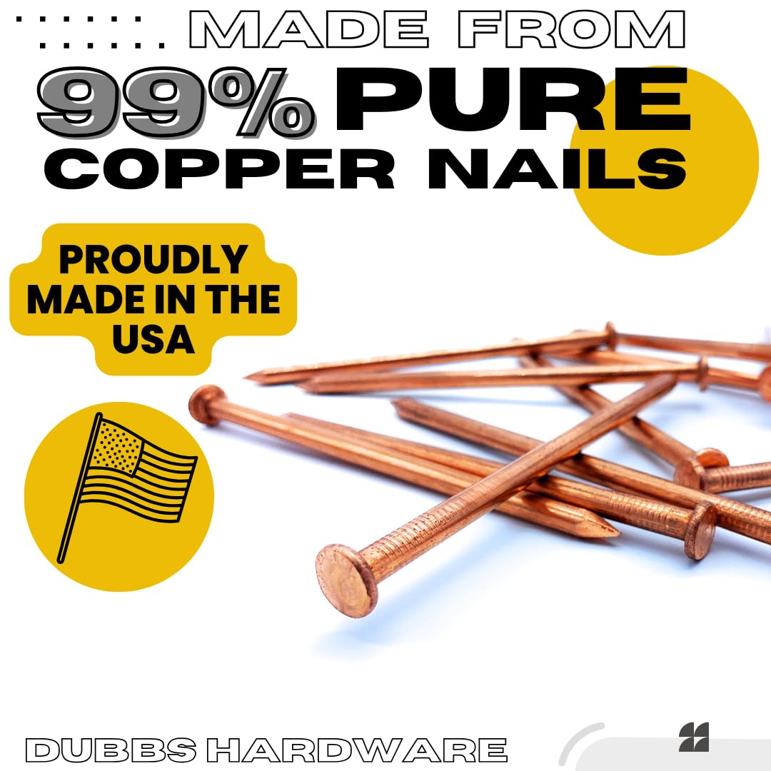 Dubbs Hardware pure copper construction offers long-lasting outdoor performance.