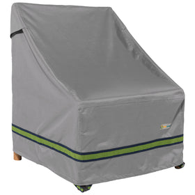 Duck Covers Soteria 36-inch chair cover front view protects from dust and sun.
