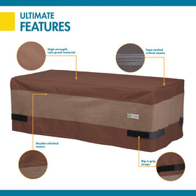 Duck Covers double-stitched seams provide added durability.