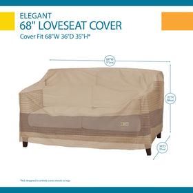 Duck Covers Elegant protects against rain, wind, sun, dirt, and debris.