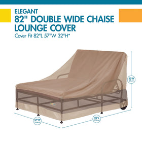 Secure fit ensured by the double strap system on Duck Covers Elegant cover.