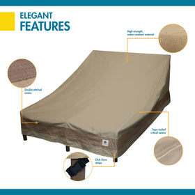 Two-year limited warranty tag visible on the Duck Covers Elegant product.