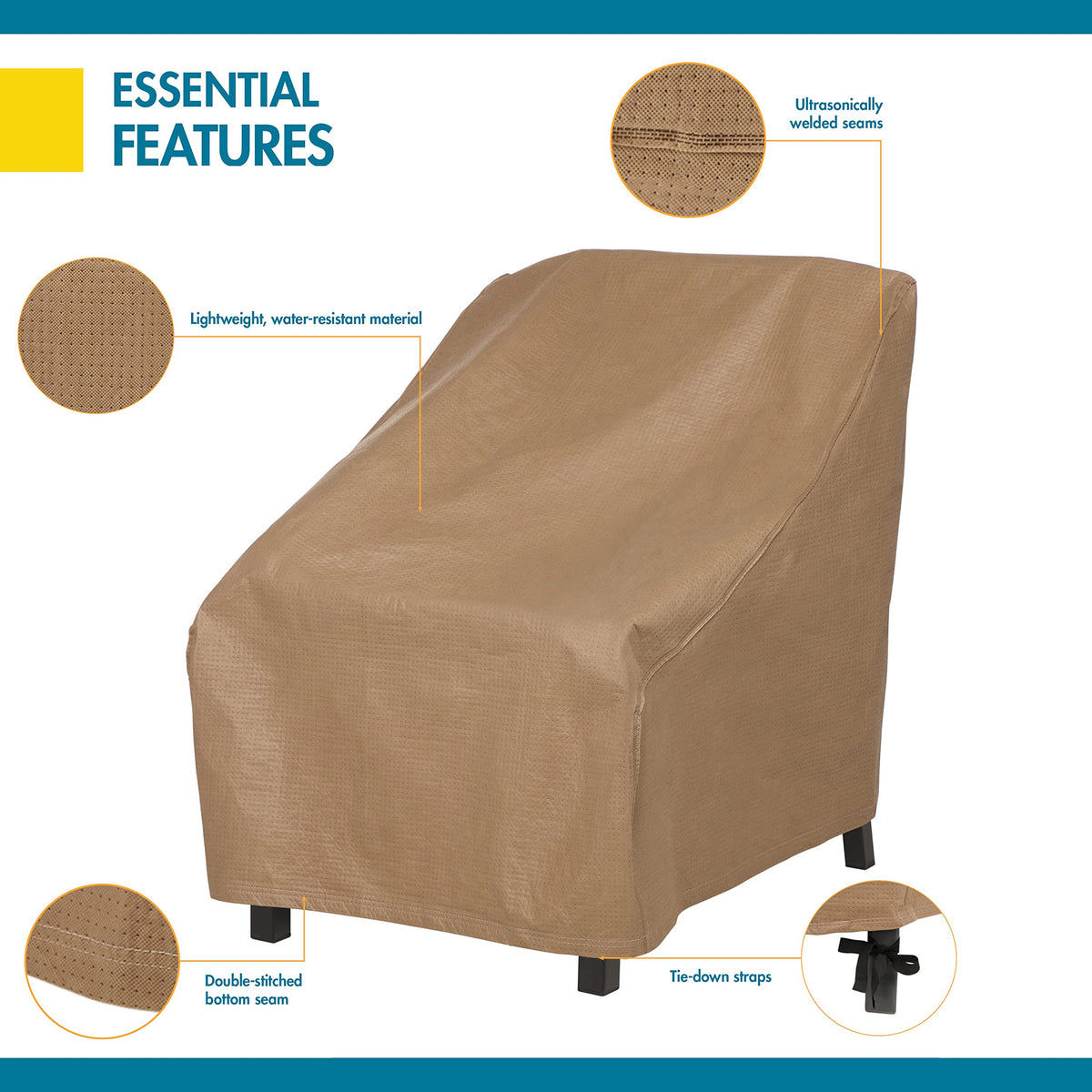Duck Covers breathable fabric closeup emphasizes airflow and moisture management