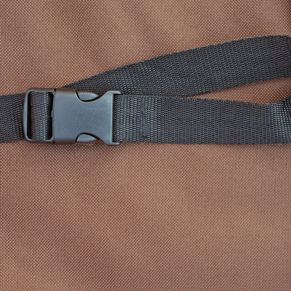 Duck Covers taped seams closeup shows leak prevention for durable protection.