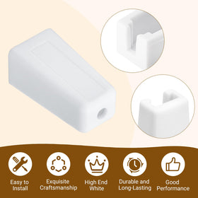 DuckcowsC easy-install process for threading, knotting, snapping, and knob attachment.