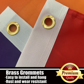 DUCUH durable polyester fabric delivers bright, lasting colors.