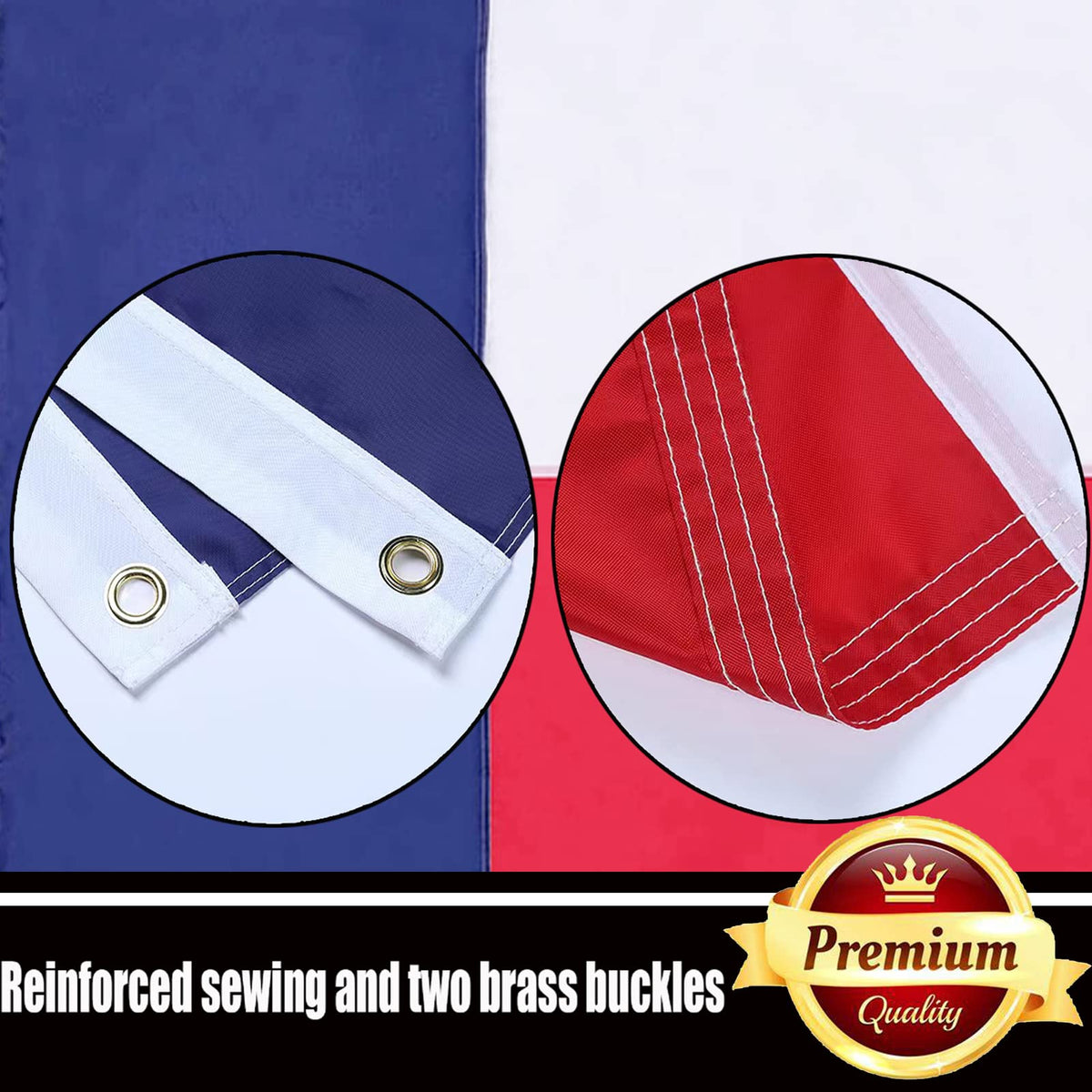 ducuh Individually packaged flag simplifies storage and gifting