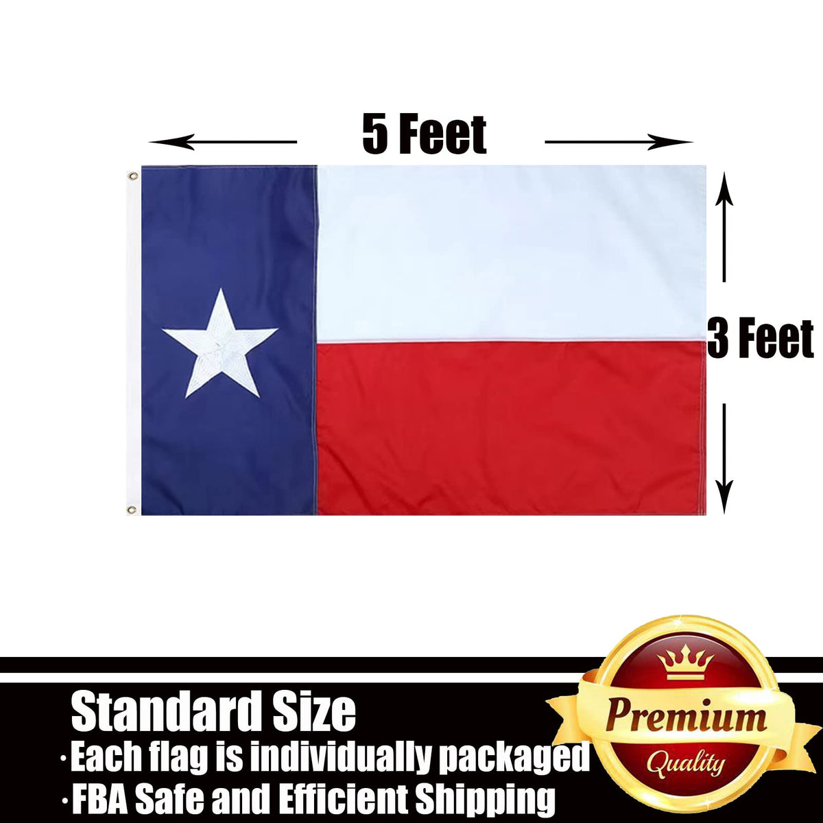 ducuh 210D nylon fabric flag resists UV and water outdoors