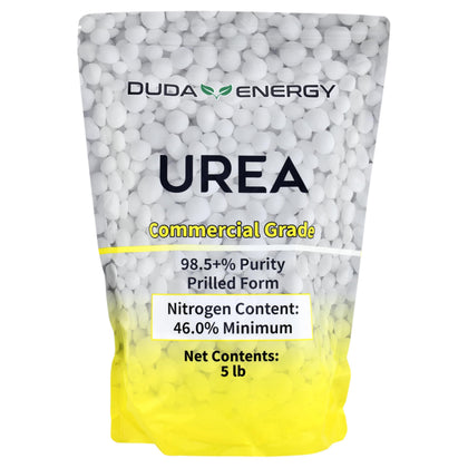 Duda Energy prilled urea 5 lb bag for soil improvement and lawn care
