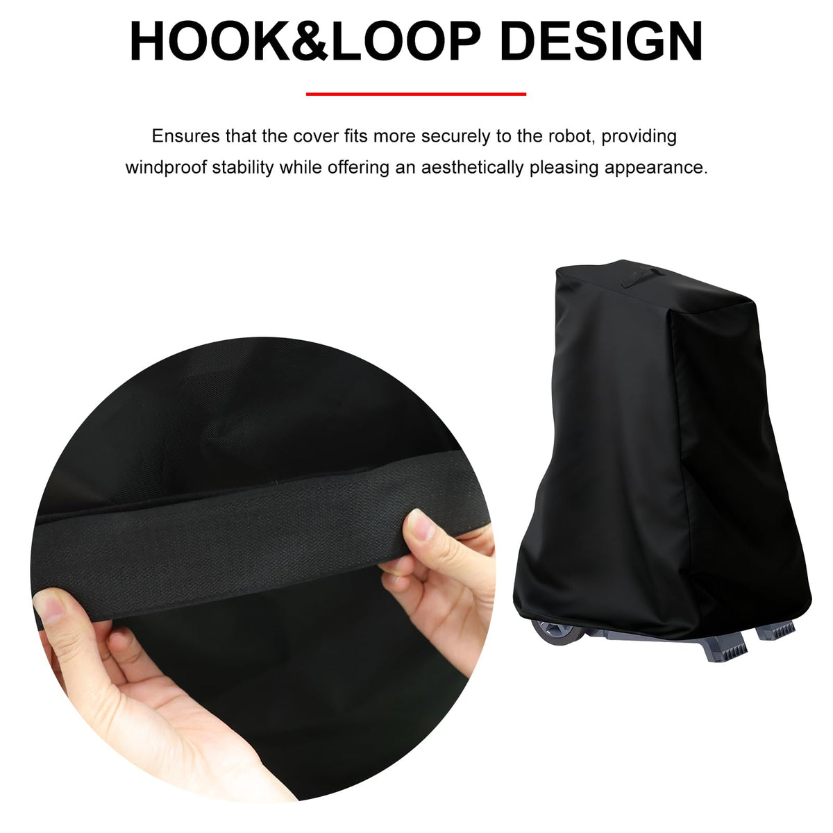 DUDSOEHO adjustable drawstring ensures a snug, secure fit.