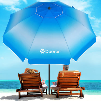 Duerer Beach Umbrella with carrying bag for easy transport on sunny days.