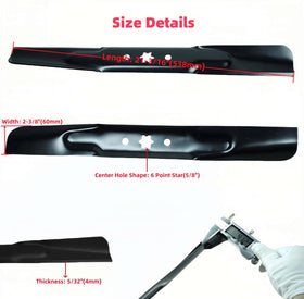 Duheri packaging image of replacement blade, ready to install.
