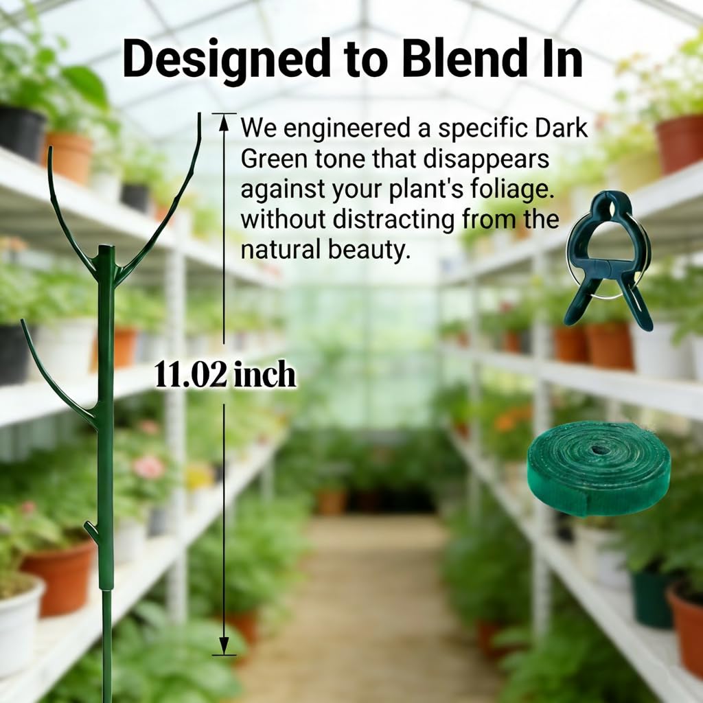 Dukars tall floor plants stay upright with stable staking