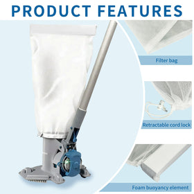 Dukrouk bag shows tear-resistant material for long-lasting cleaning.
